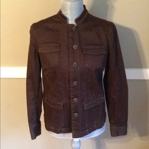 Brown blazer by Valerie Stevens
